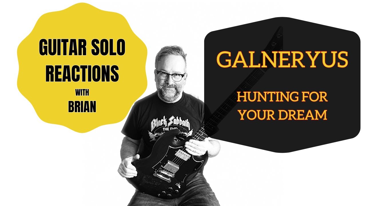 GUITAR SOLO REACTIONS ~ GALNERYUS ~ Hunting for your Dream