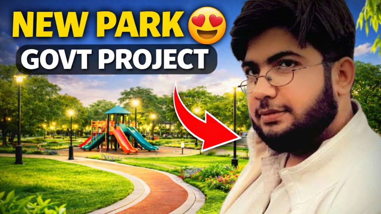 “Government Ne  Firdous Park Ko Zabardast Bana Diya 😍 | Full Tour in sant nager Lahore"