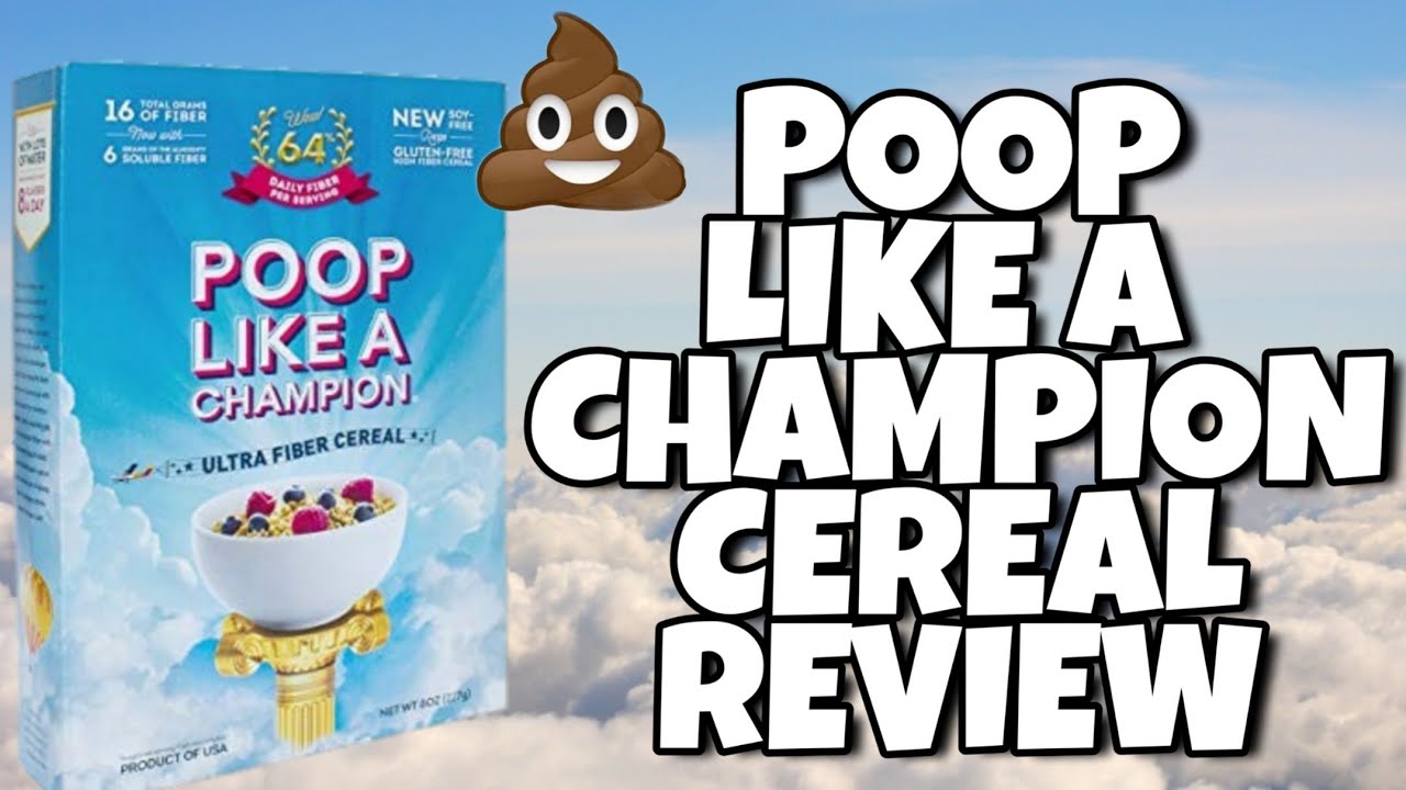 POOP Like a CHAMPION Cereal REVIEW