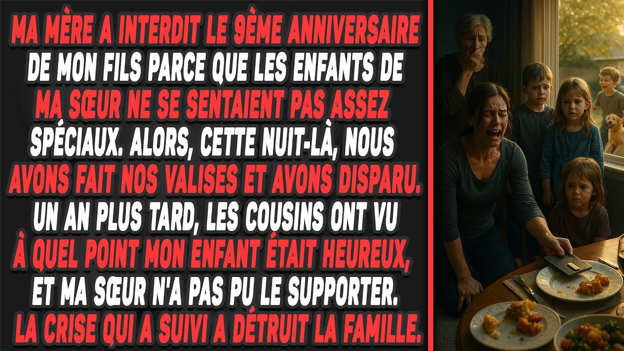 Ma mère bannit son anniversaire, je quitte tout. La jalousie de ma sœur a détruit la famille.
