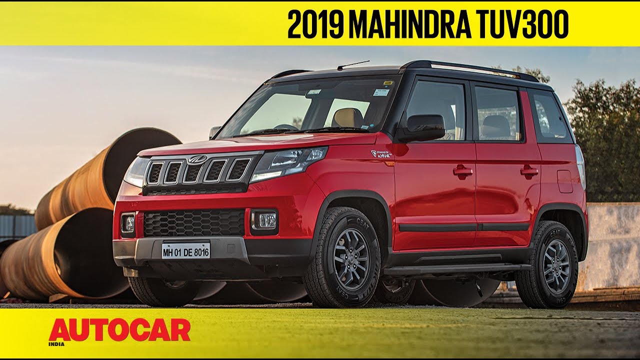 2019 Mahindra TUV300 Facelift | First Look Preview | Autocar India
