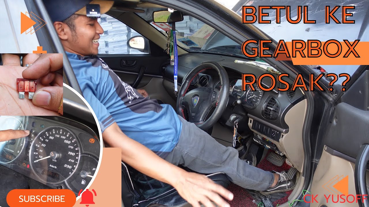 Gearbox Sentap Menyentap | Fius Putus Cara Check Masalah