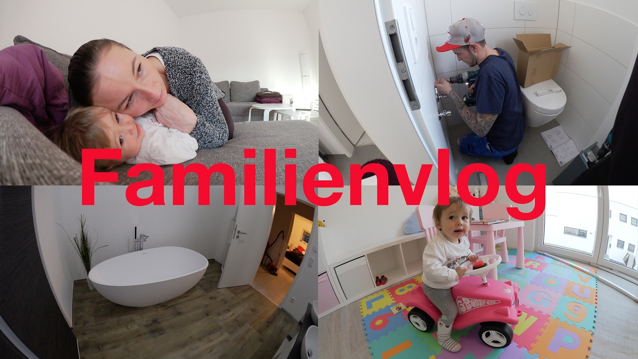 Familienvlog | Follow my Weekend | Hurra, das Badezimmer ist fertig! | Besuch bis zum umfallen ;-)