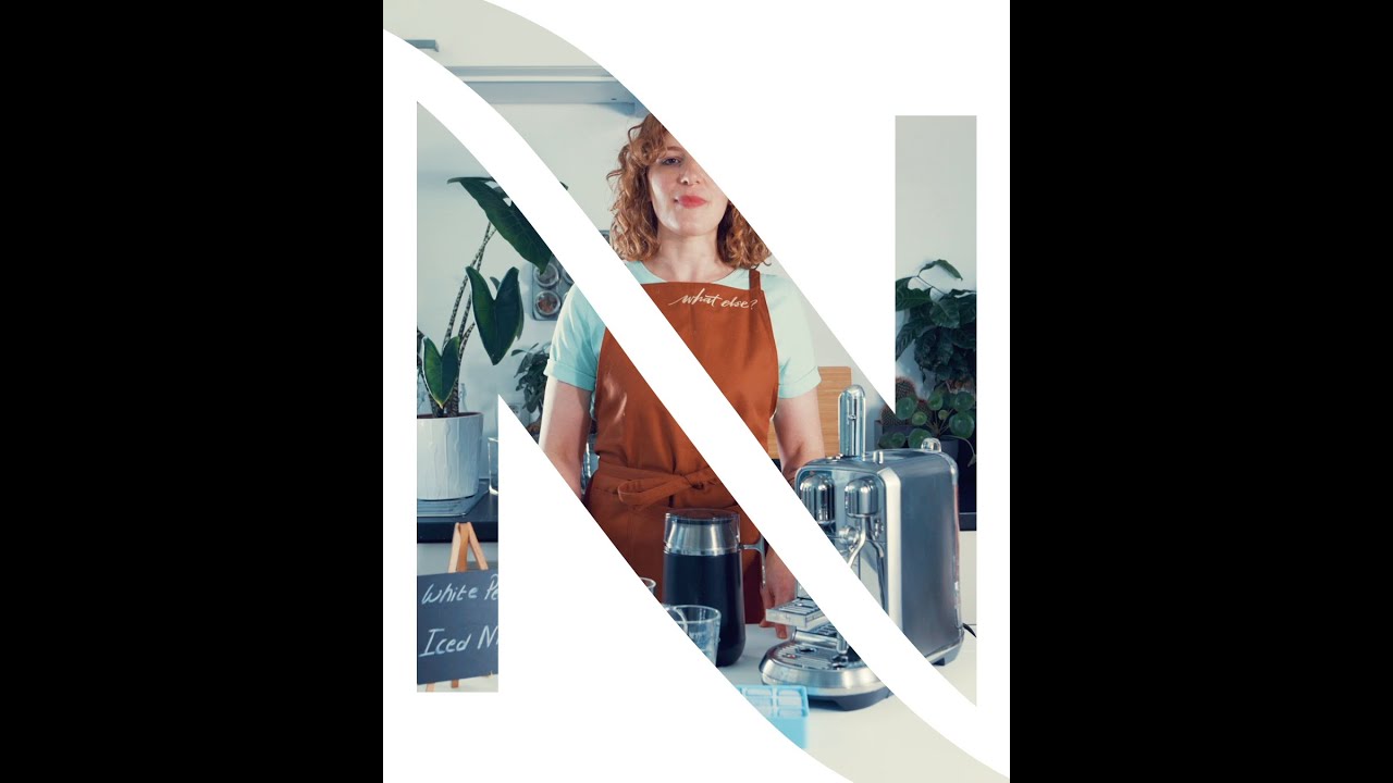 De koffierecepten van Nespresso Coffee Ambassador Virginie &ndash; White Peach Iced Nitro| Nespresso Belux
