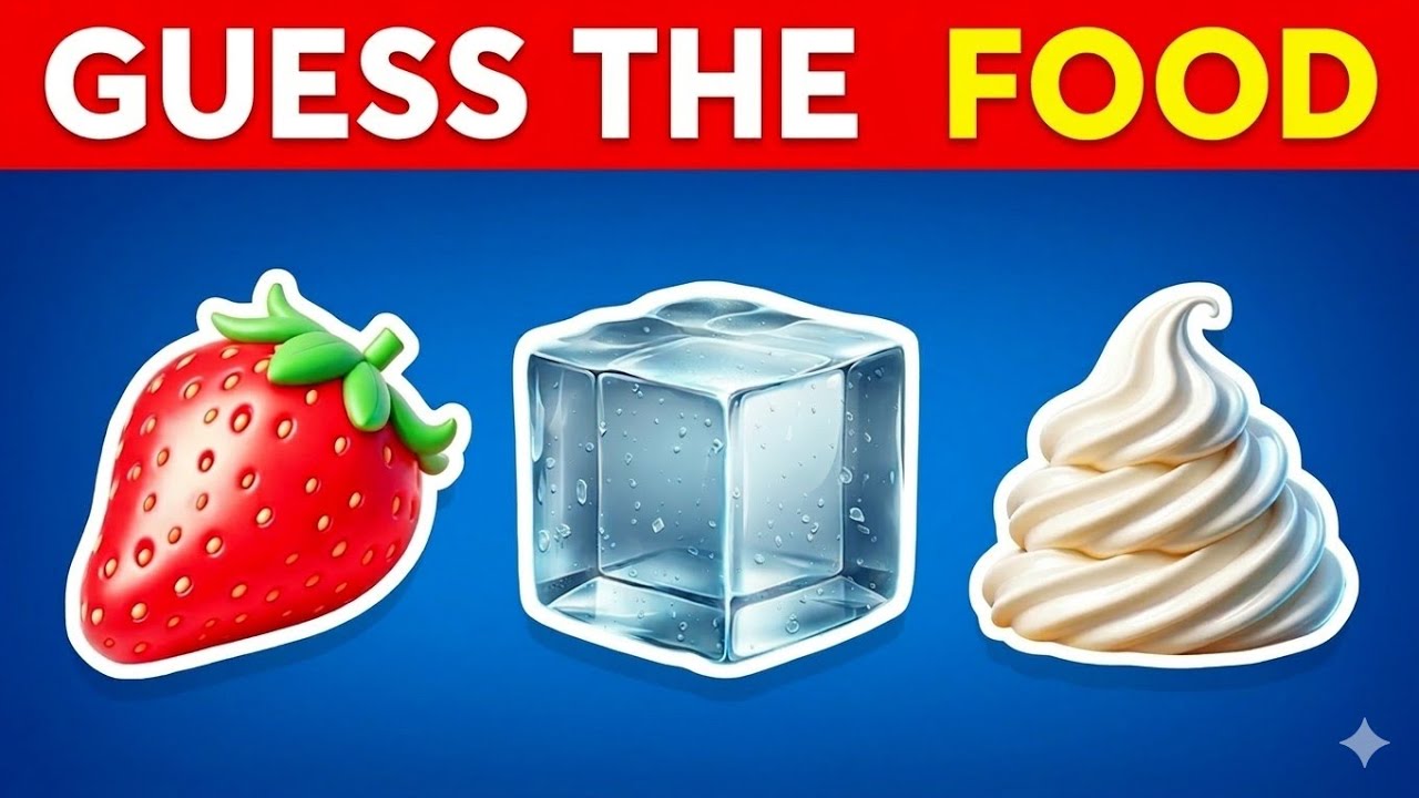 Guess The Food By Emojis? 🤔 Compound Words Edition | Emoji Quiz 2026