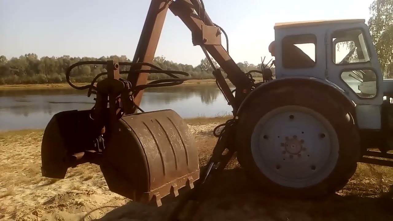 Погрузчик грейферный ПГ02 на Т40
