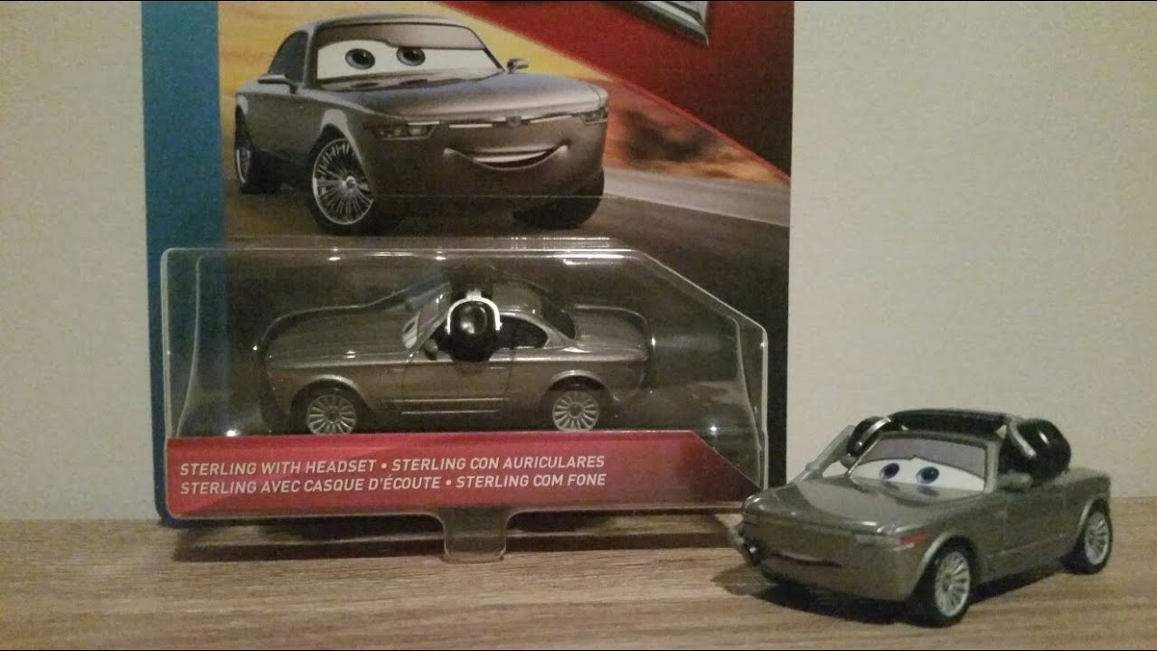 Cars 3 Diecast Review: Sterling with Headset