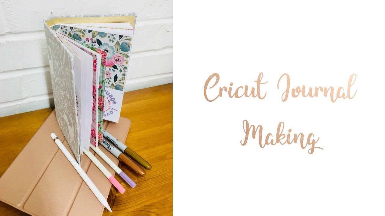 Cricut Journal Making