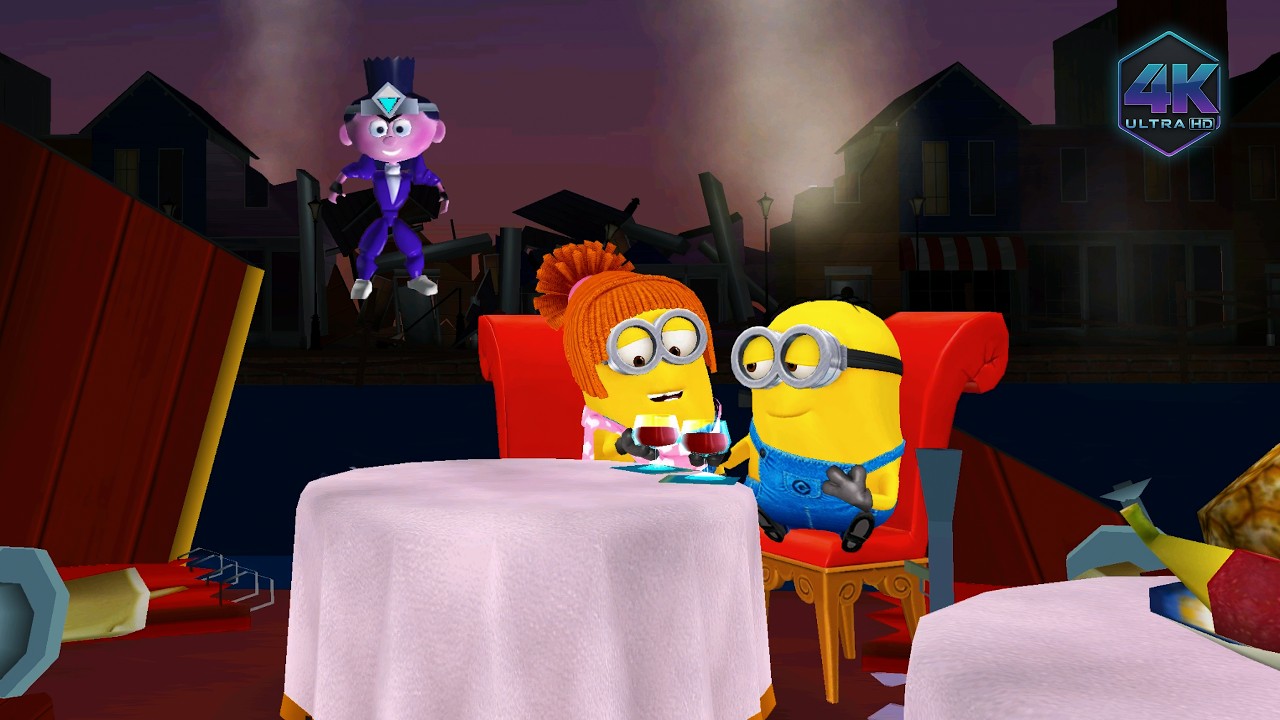 Minion Rush Old Version 🎹 Bratt's Lair Full GAMEPLAY 🎸 on PC in 4K!🍌