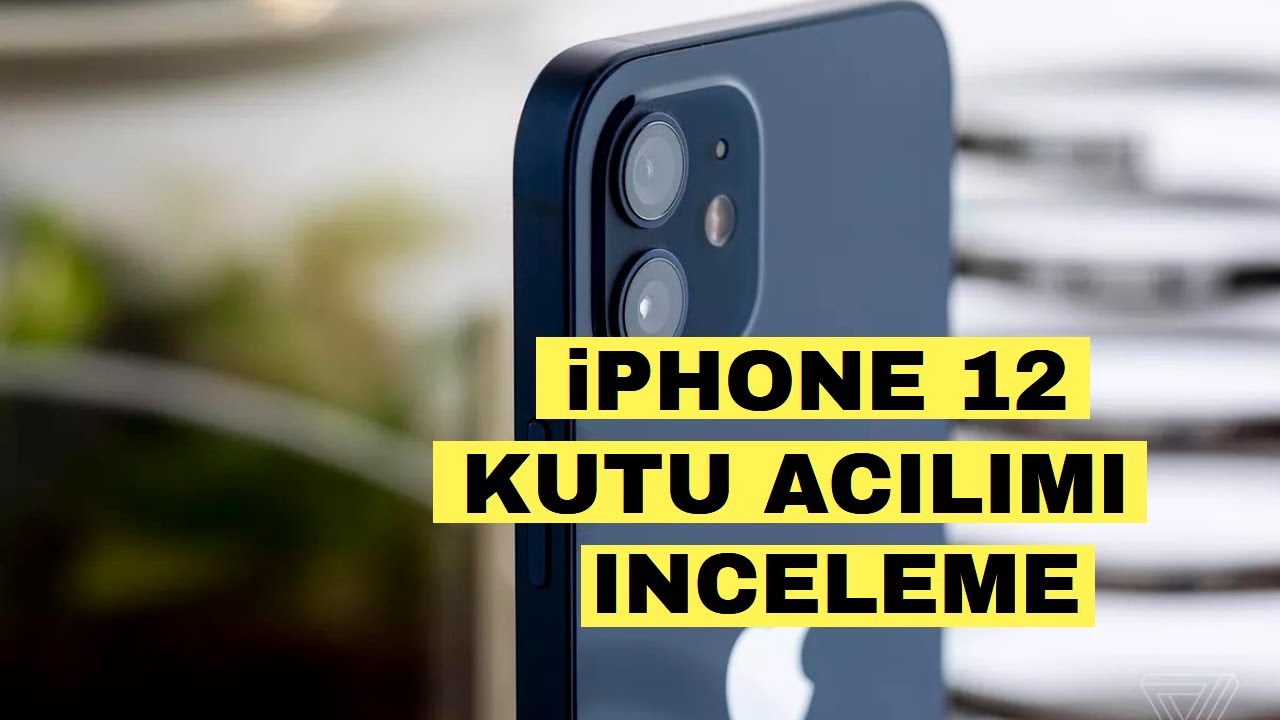 Yeni Apple iPhone 12 Cep Telefonu kutu açılımı ve inceleme - alınır mı? özellikleri