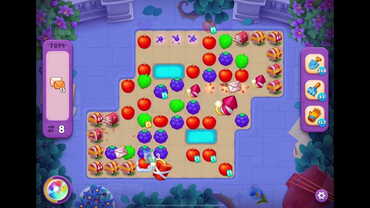 GardenScapes Level 7894 no boosters