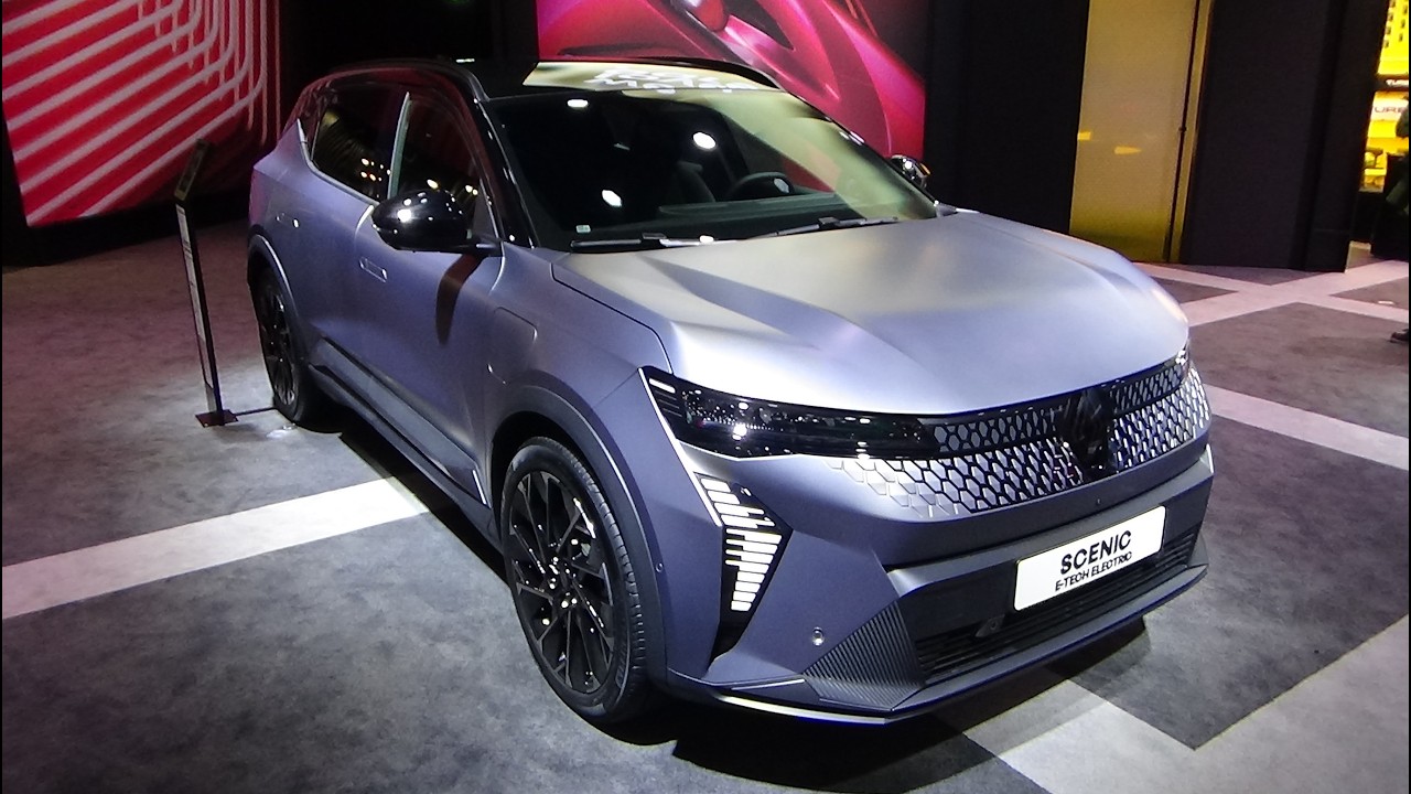 2026 Renault Scenic Electric Esprit Alpine 220 - Exterior and Interior - Brussels Motor Show 2026