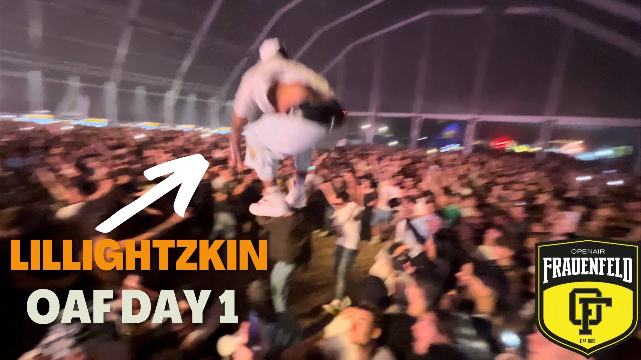 PASHANIM UND SHECK WES LIVE 💫 (Frauenfeld Day 1) MIT LIL LIGHTSKIN VIP 😤