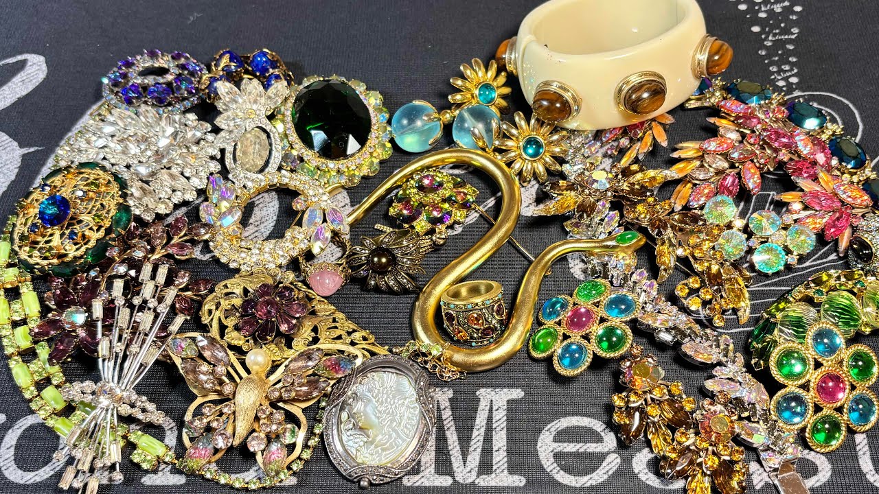 Multi-Consignor Mystery Jewelry Unboxing - Signed Costume Couture