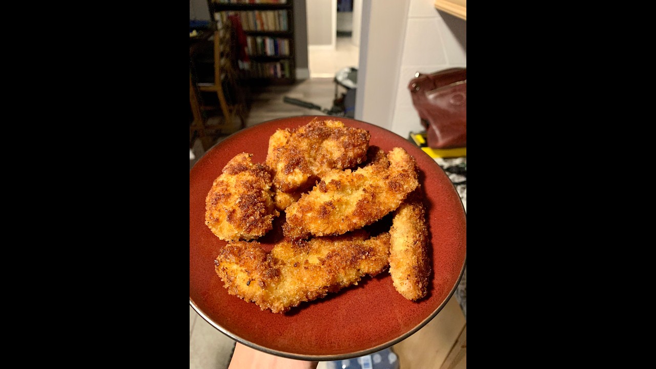 Tommy’s Dinner: Fried Chicken Fingers (Ukrainian family recipe)