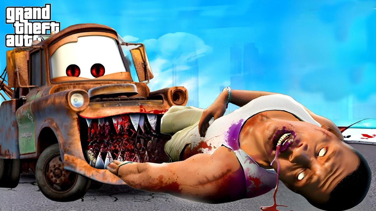 Franklin & Shinchan Found A Monster Haunted Car In GTA5