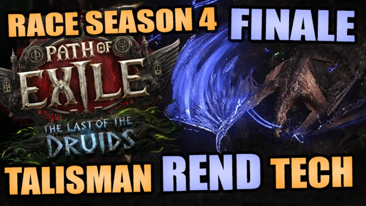 PoE 2: Season 4 Race 3 - REND TECH, GRENADES & BIG SHAKEUPS - Official Commentary RaizQT & ZiggyD