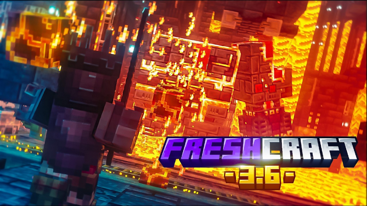 УЛУЧШЕННЫЙ МАЙНКРАФТ СБОРКА 1.20.1 -  FRESHCRAFT 3.6 Balance & Economy