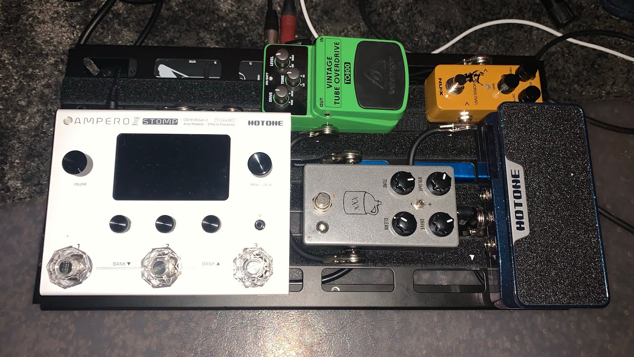 RockBoard Tres 3.0 Pedalboard build