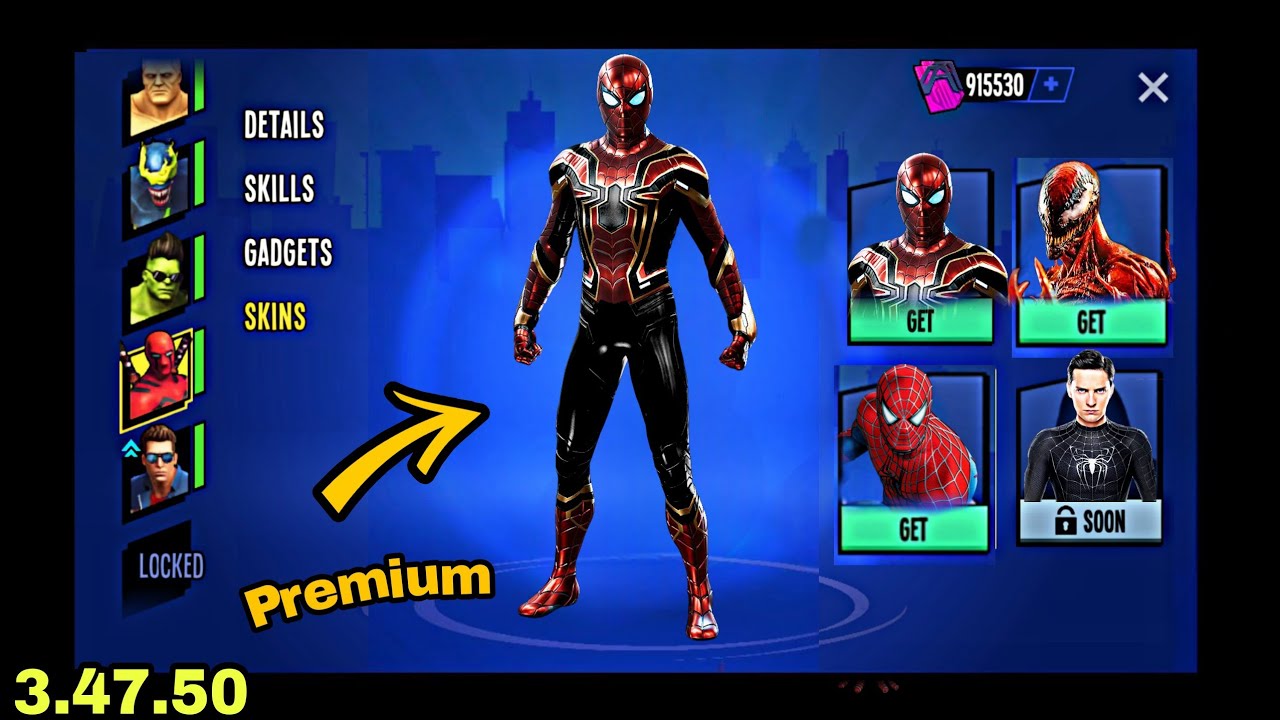 I Unlocked New Premium SPIDERMAN SKINS in spider Fighter 3