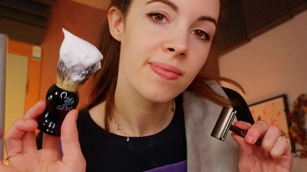 ASMR Men's Shave 🪒 | Realistic Shaving Sounds & Soft Spoken