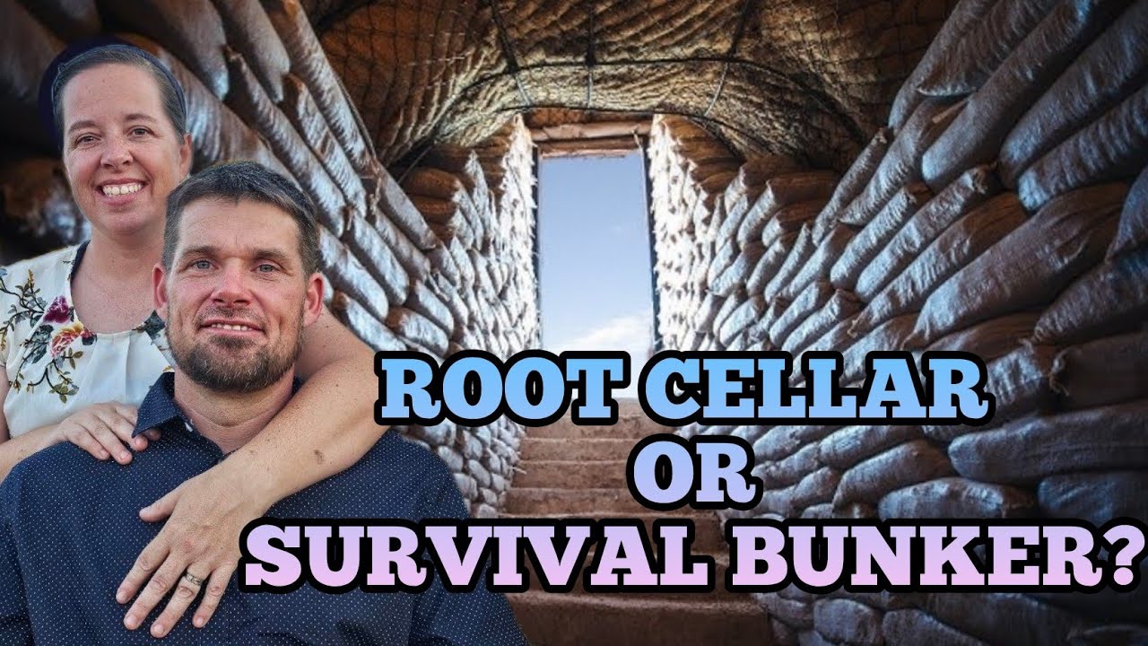 INSIDE OUR RUSSIAN//ROOT CELLAR/ Dug in for the future!