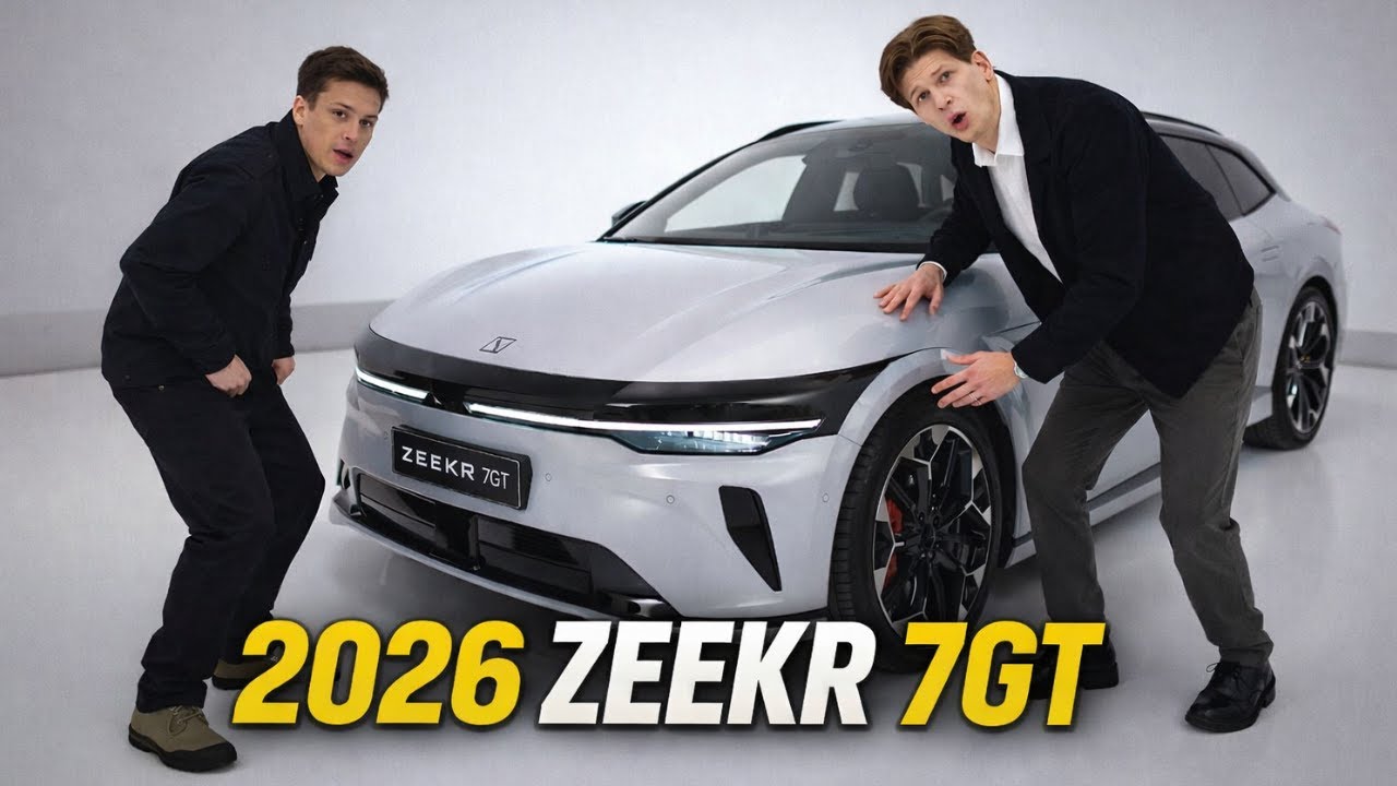 Анализ дизайна экстерьера и интерьера Zeekr 7GT 2026 года