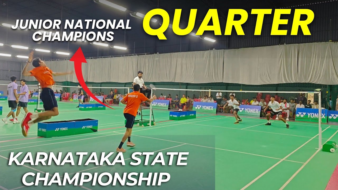 PAVAN/PUNITH VS YADUNANDAN/NISCHAL | Karnataka State Championship Shimoga 2025
