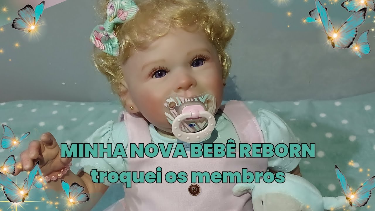 Troquei os membros da minha bebê reborn. Confira! #bebêreborn #juartreborn #roleplay #babygirl 