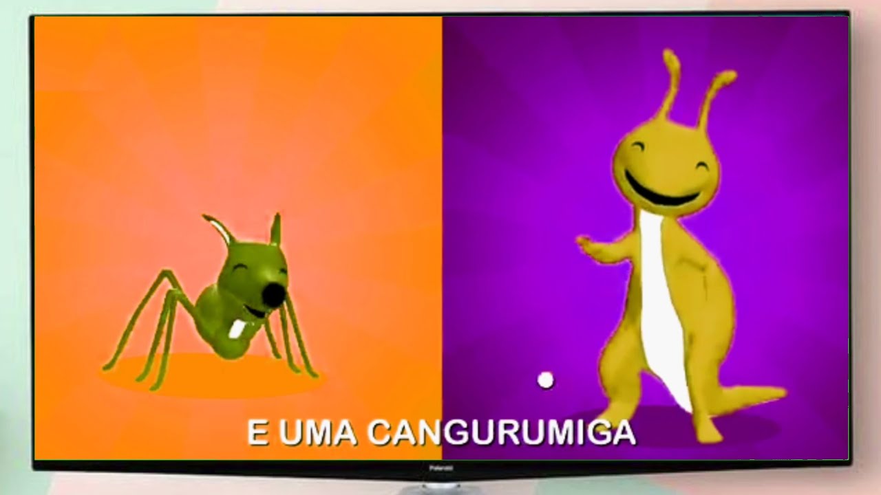 Misturando Os Bichos/ Uma Vez Um Canguru Se Casou Com Uma Formiga E Uma Cangurumiga Part 2 😊😊🥰🥰