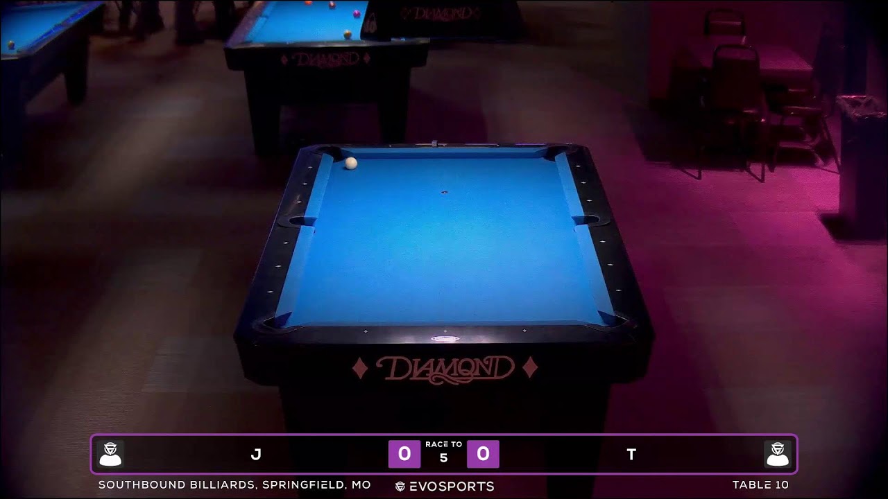 J vs T - SOUTHBOUND BILLIARDS - TABLE 10 | EvoSports