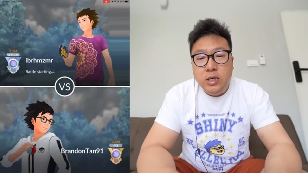 BrandonTan91 VS İbrhmzmr Pokemon Go PvP Battle