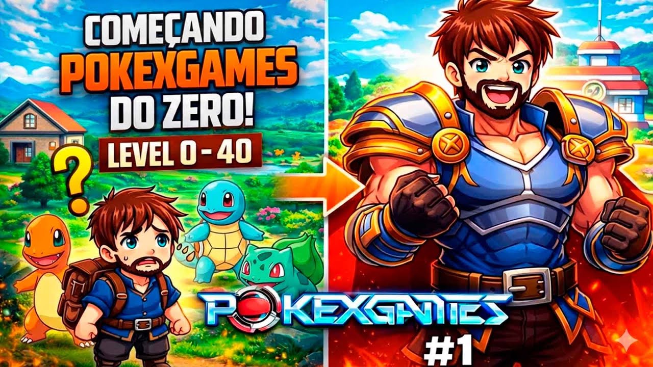 [PGX] DO 0 AO 200 - ONDE UPAR DO LEVEL 0 AO 40 EM JOHTO SENDO INICIANTE #1