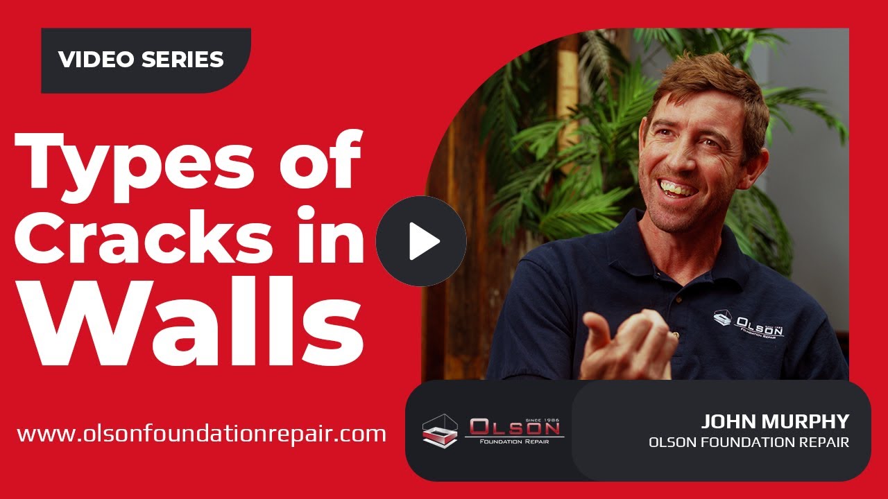Types of Cracks in the Walls: Causes & Fixes | Olson Foundation Repair