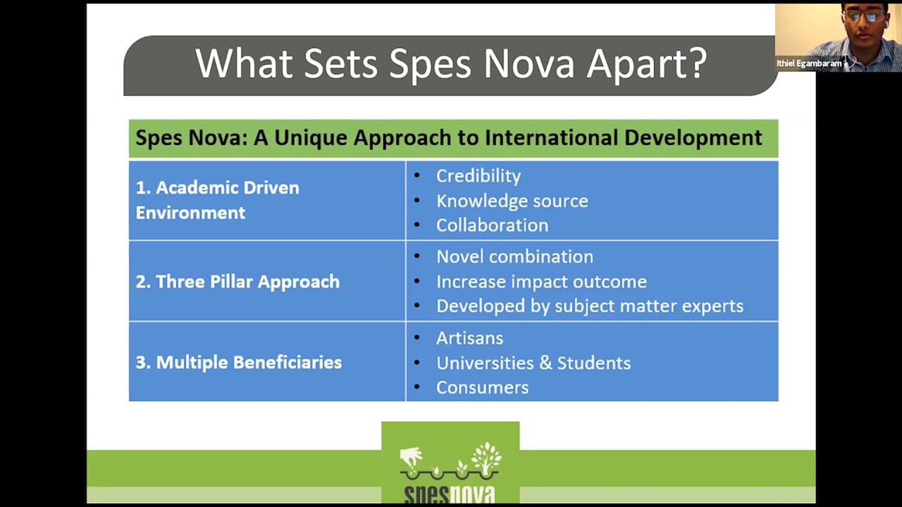 Spes Nova: Academic Partnerships for Sustainable & Inclusive Worldwide Development