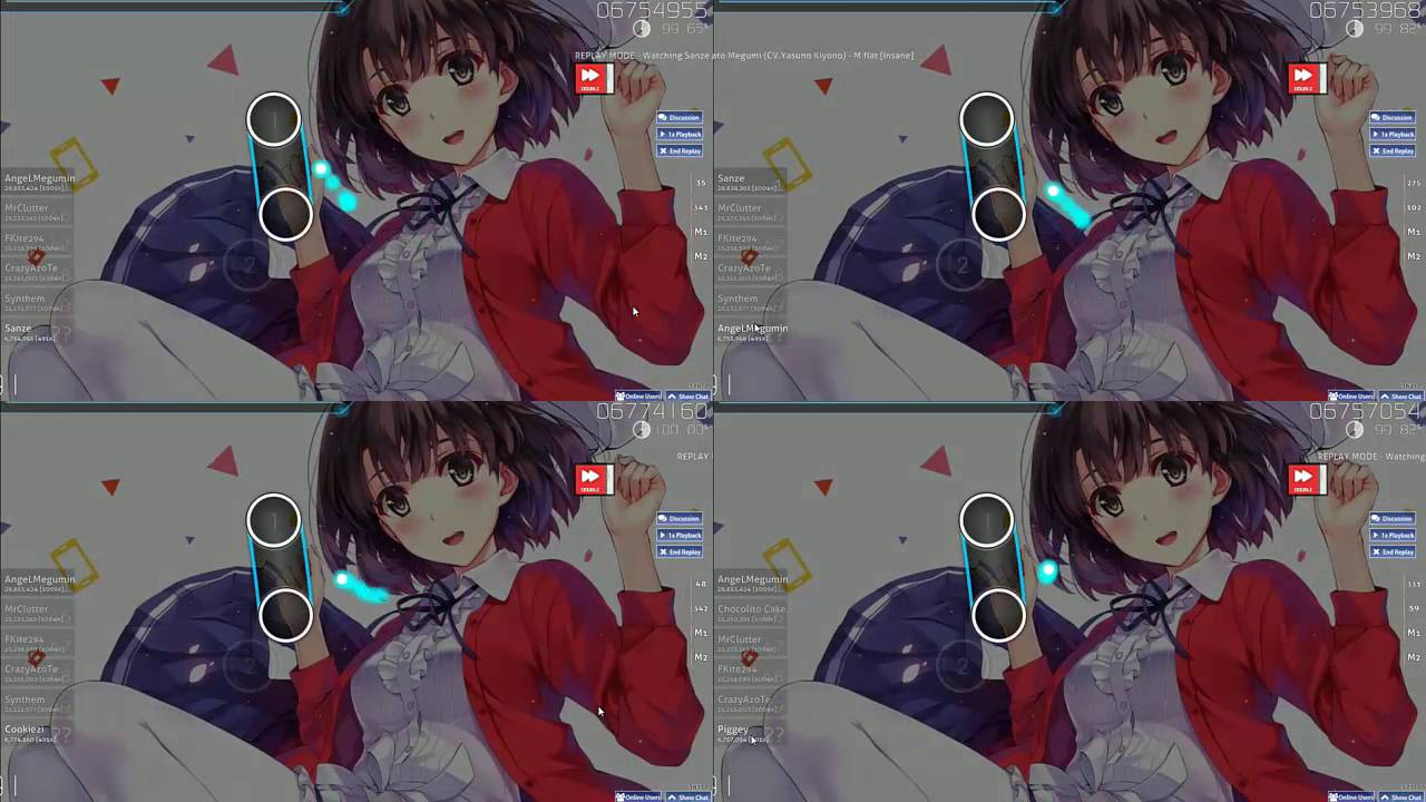 Cookiezi - AngeLMegumin - Sanzen - Spare - Kato Megumi (CV.Yasuno Kiyono) - M flat