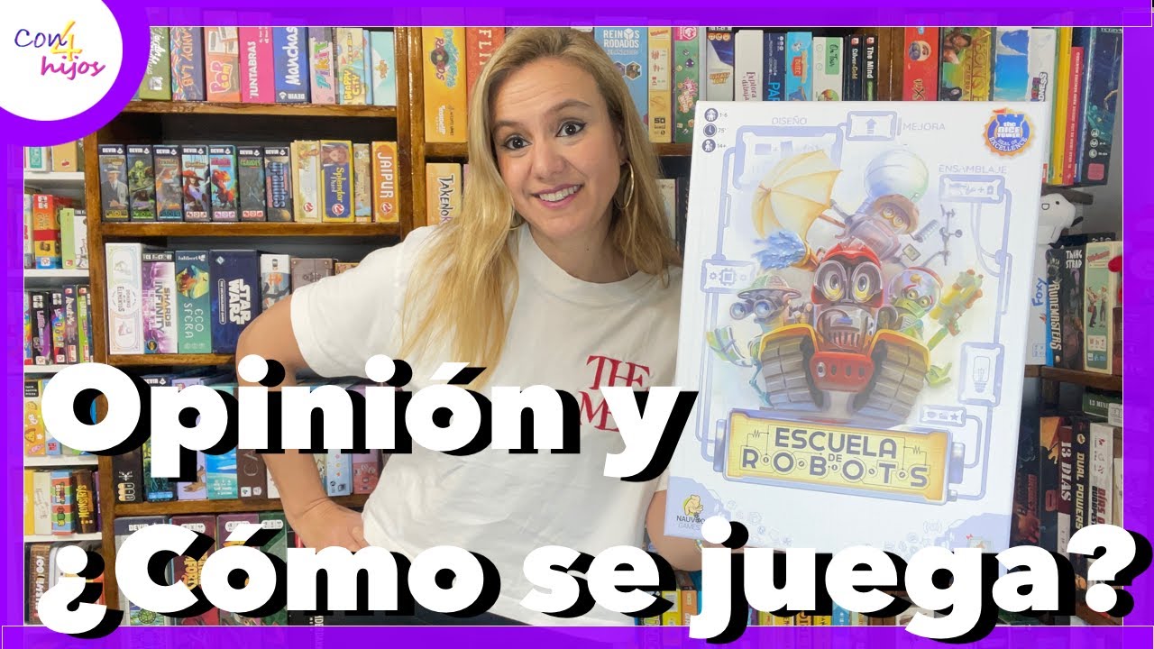 🤖 ESCUELA DE ROBOTS 🤖 (Maldito Games) Opinión y ¿Cómo se juega?