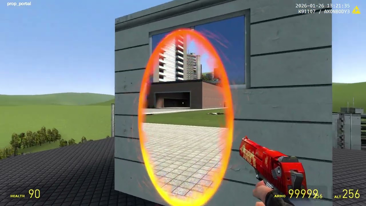 trolling boderman and gman obama with sexyness gun and portal gun