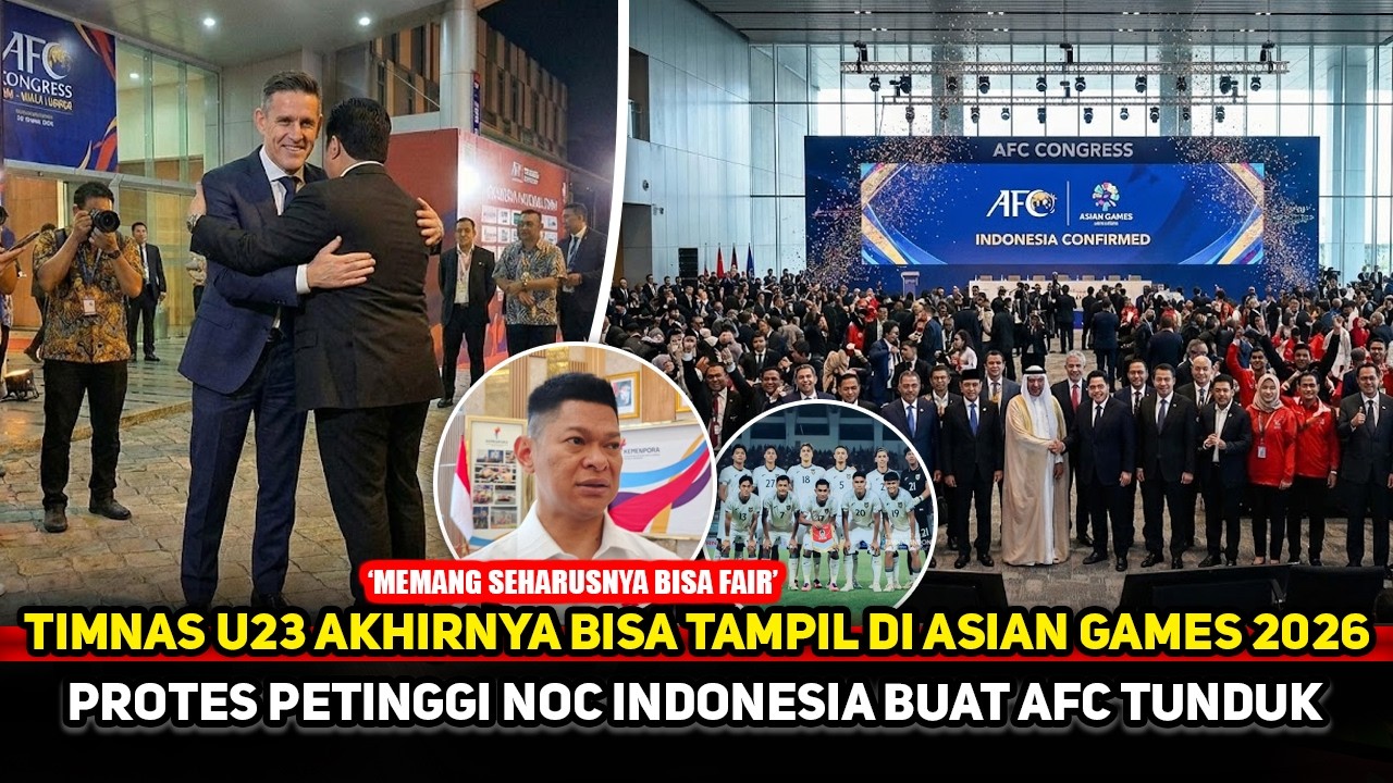 BERKAH RAMADHAN! Protes NOC buat Timnas U23 batal absen~John Herdman tatap ASIAN Games