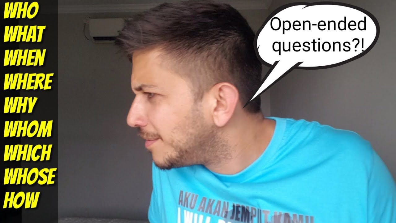 Tutorial Pertanyaan Open-ended + bedanya who VS whom ❔❓