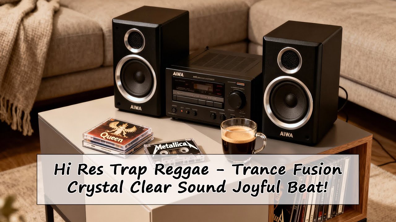 Hifi Reggae Trap, Trance Fusion in Crystal Clear Sound and Joyful Beat! for spakers test!