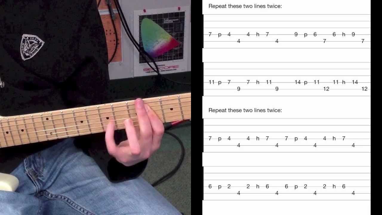 ASYLUM OF GLASS: Buckethead Guitar Lesson (with tabs)