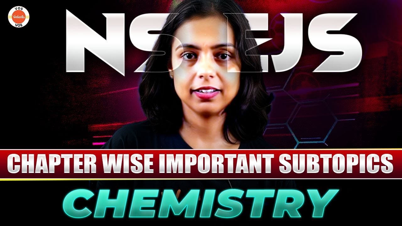 NSEJS Chemistry: Chapter wise Important subtopics | Download Session PDF in description| Nidhi Ma'am