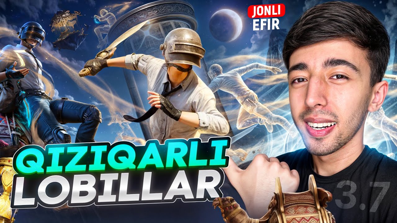 QIZIQARLI LOBBI QILAMIZ - 3.7 YANGILANISH 🔥 PUBG MOBILE!!!