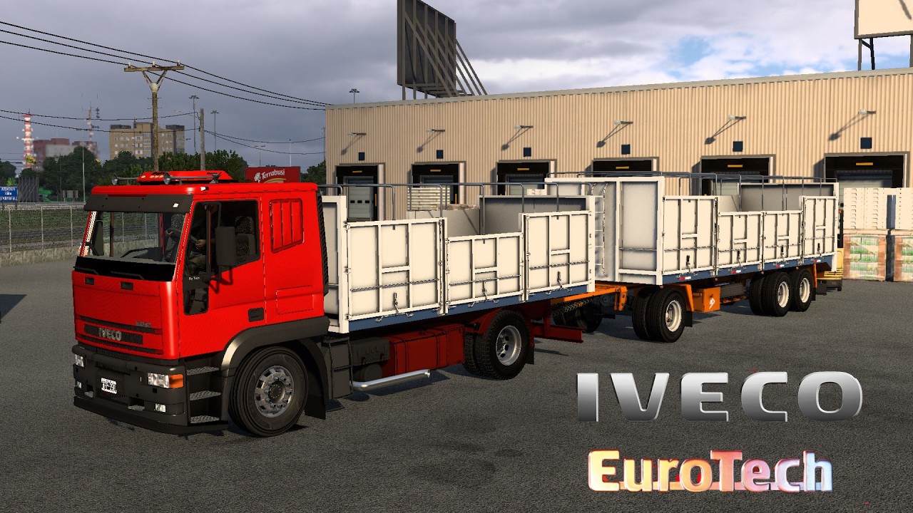 Iveco Eurotech + Acoplado / Salimos de Mendoza con Tomates!