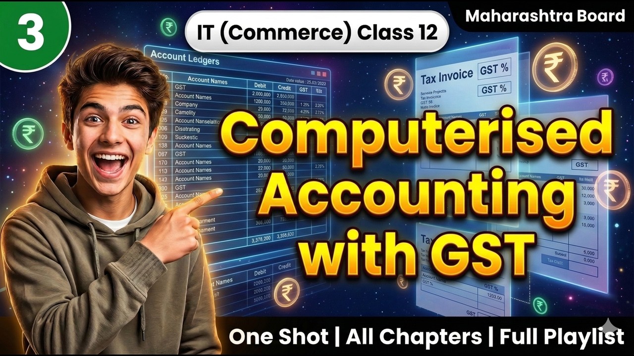 3 Computerised Accounting with GST Ch 3 IT Commerce Class 12 Maharashtra Board