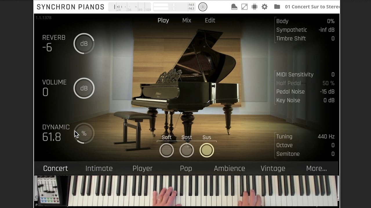 VSL Synchron Blüthner 1895 Walkthrough