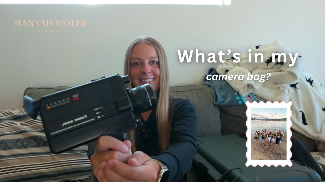 What's in my camera bag as a photographer of 5 years!!