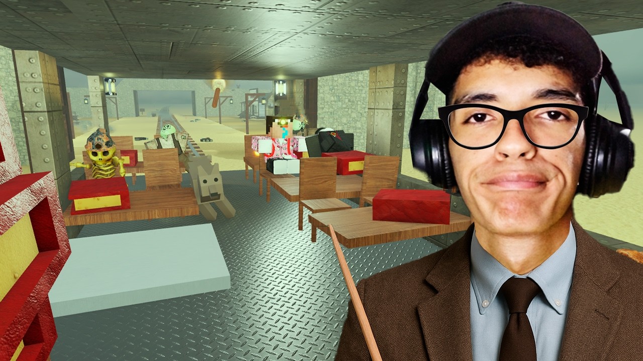 TRANSFORMEI O TREM EM UMA ESCOLA NO DEAD RAILS! INCR&Iacute;VEL! ft.@xablauOFC