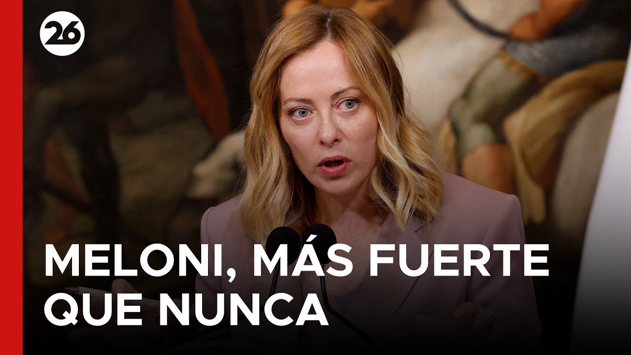 🇮🇹 A 3 AÑOS de su mandato, GIORGIA MELONI se muestra más fortalecida | El análisis de Jorge Castro